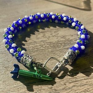 Tyler Lockett Seahawks inspired bracelet